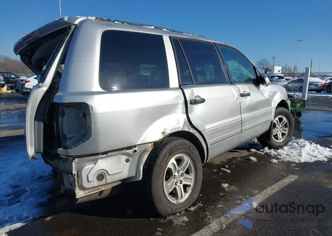 2005 Honda Pilot Ex-L z USA, uszkodzony, nr VIN 2HKYF18665H521234